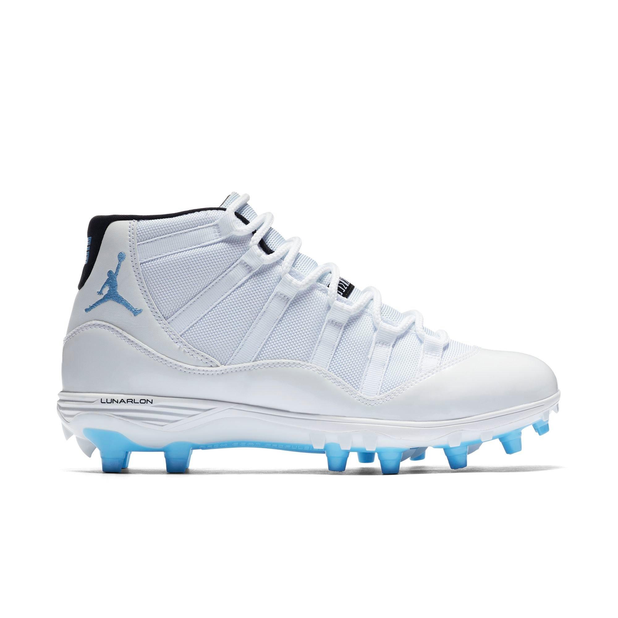 white jordan football cleats