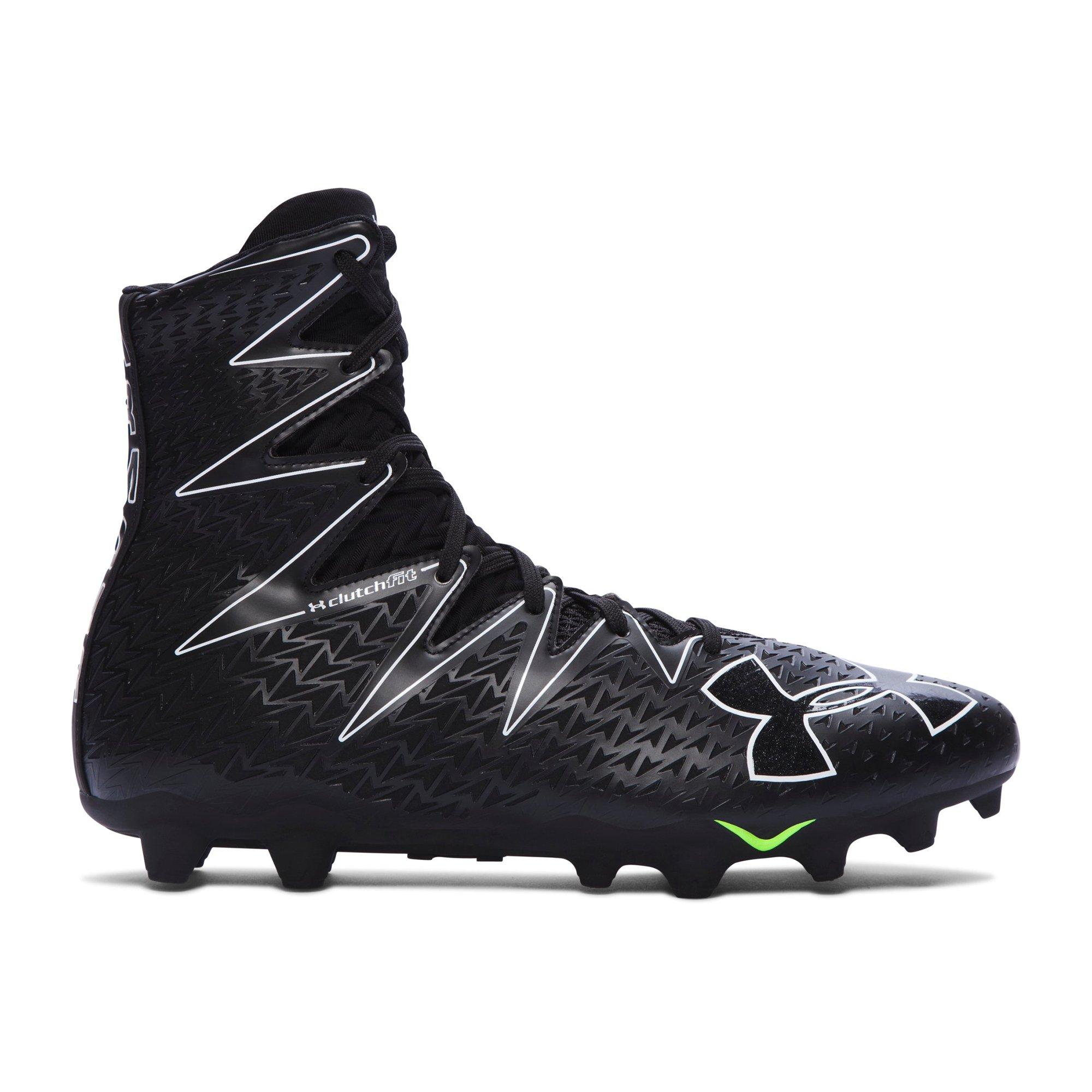 ua highlight cleats white