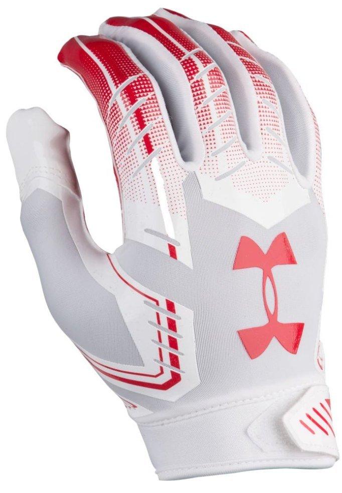 under armour football gloves red