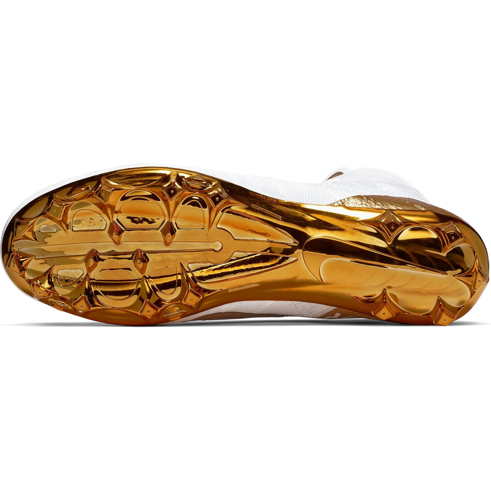 nike vapor untouchable pro 3 gold and white