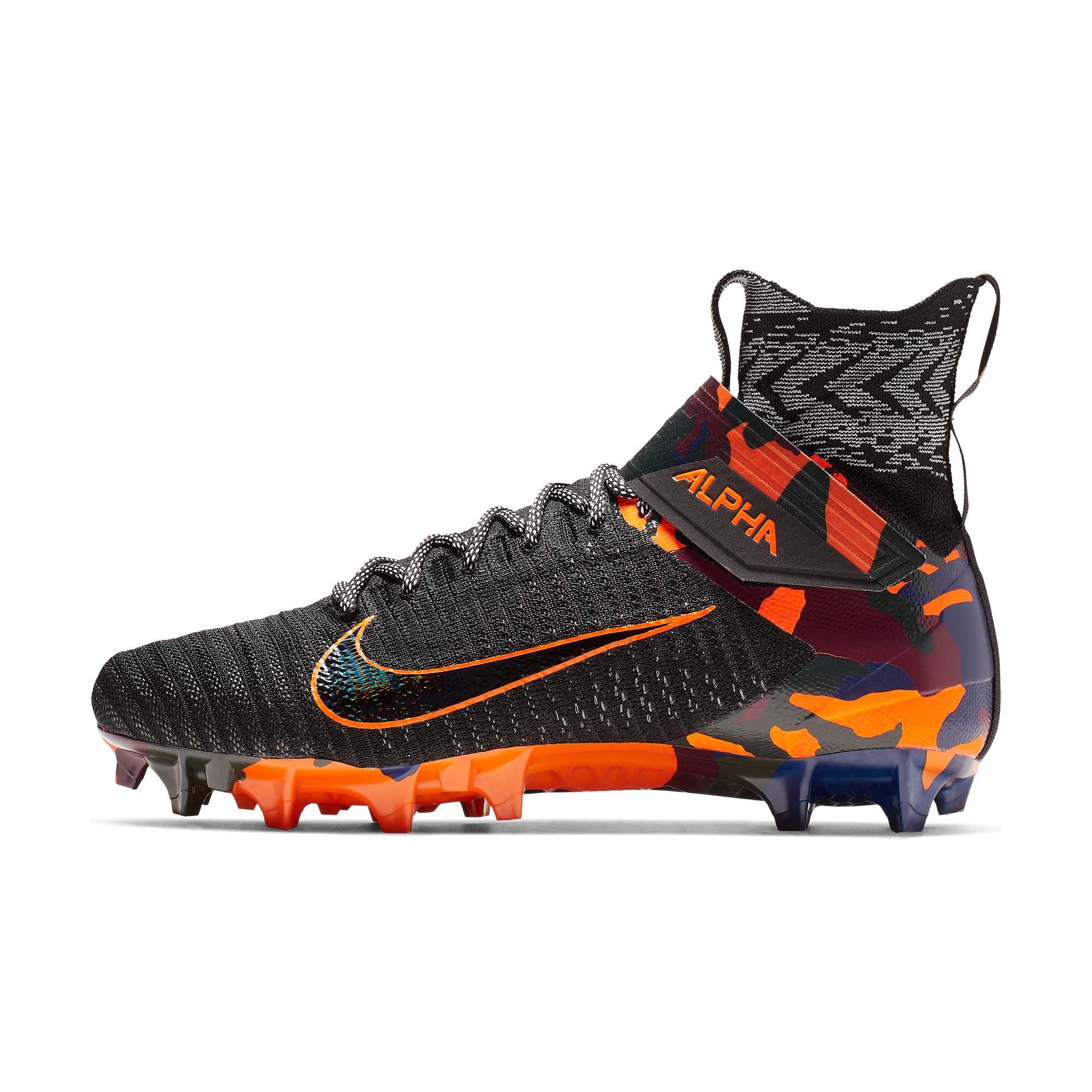 nike alpha menace orange