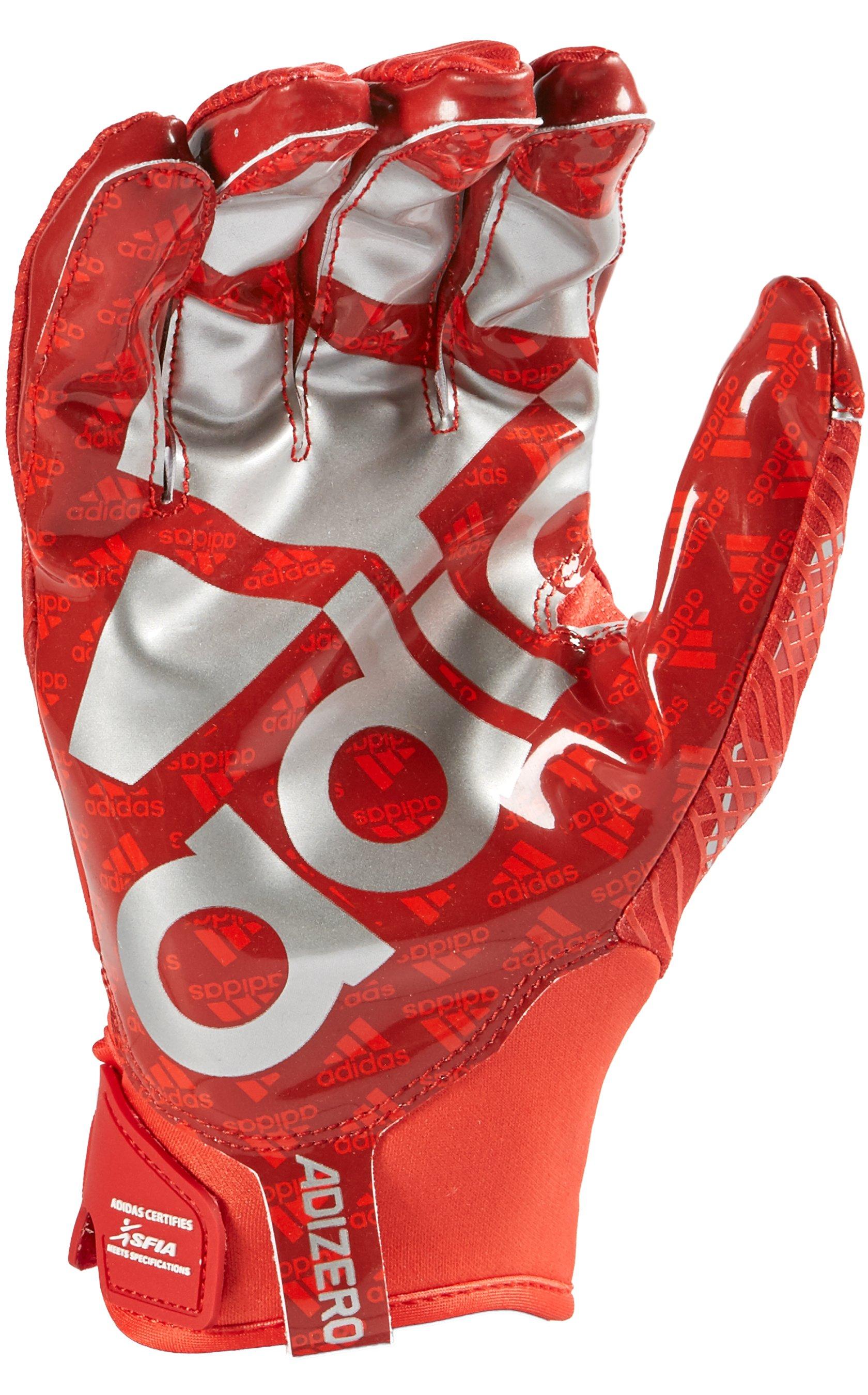 adidas red football gloves