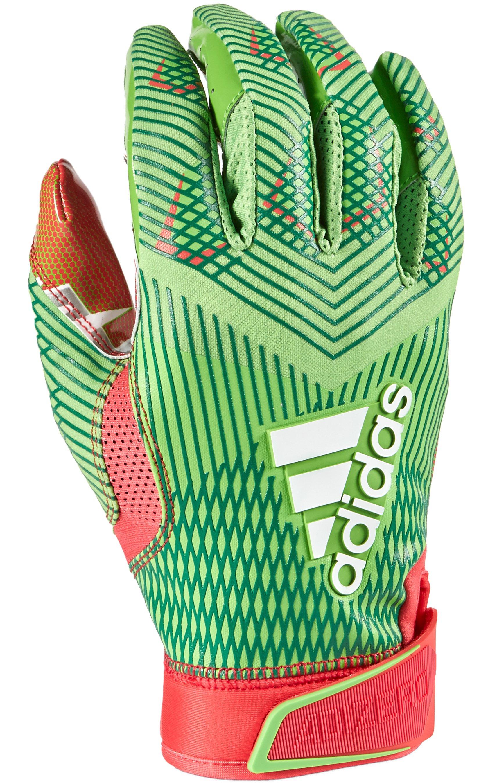 green adidas football gloves