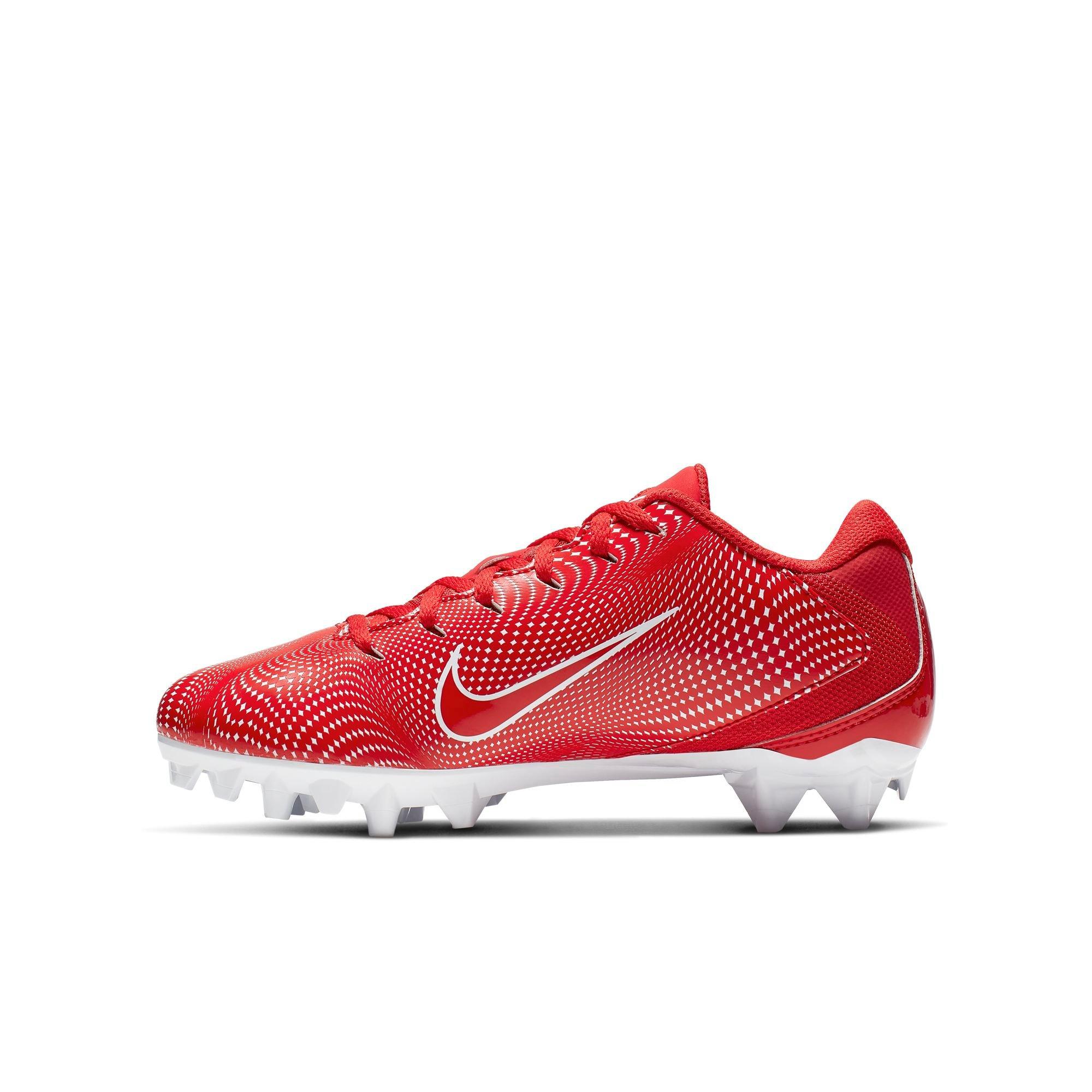 nike vapor football cleats red and white