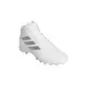 adidas Freak Mid MD "White/Silver" Men's Football Cleat - WHITE/SILVER Thumbnail View 5