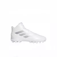 adidas Freak Mid MD "White/Silver" Men's Football Cleat - WHITE/SILVER