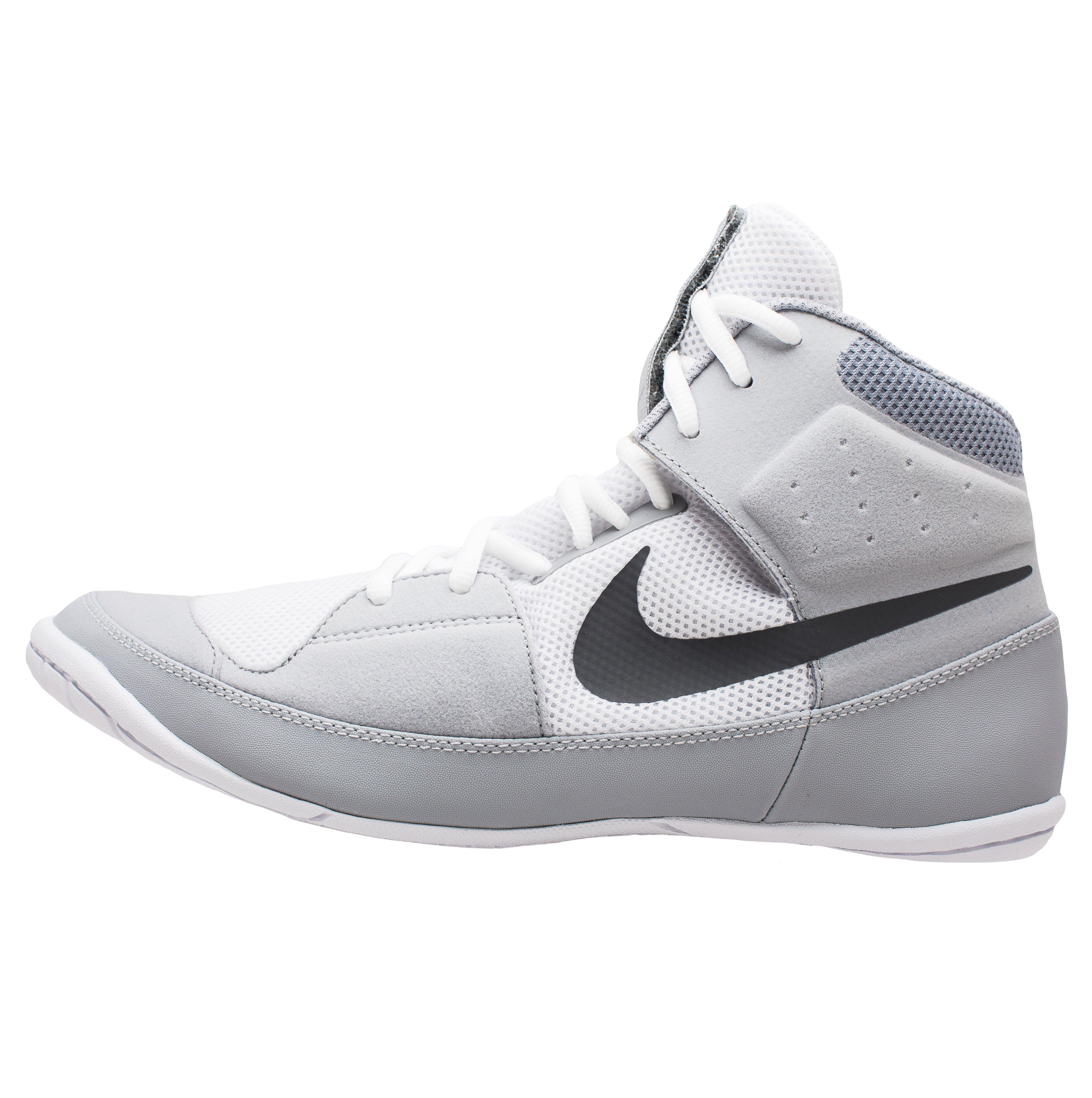 nike white wrestling shoes