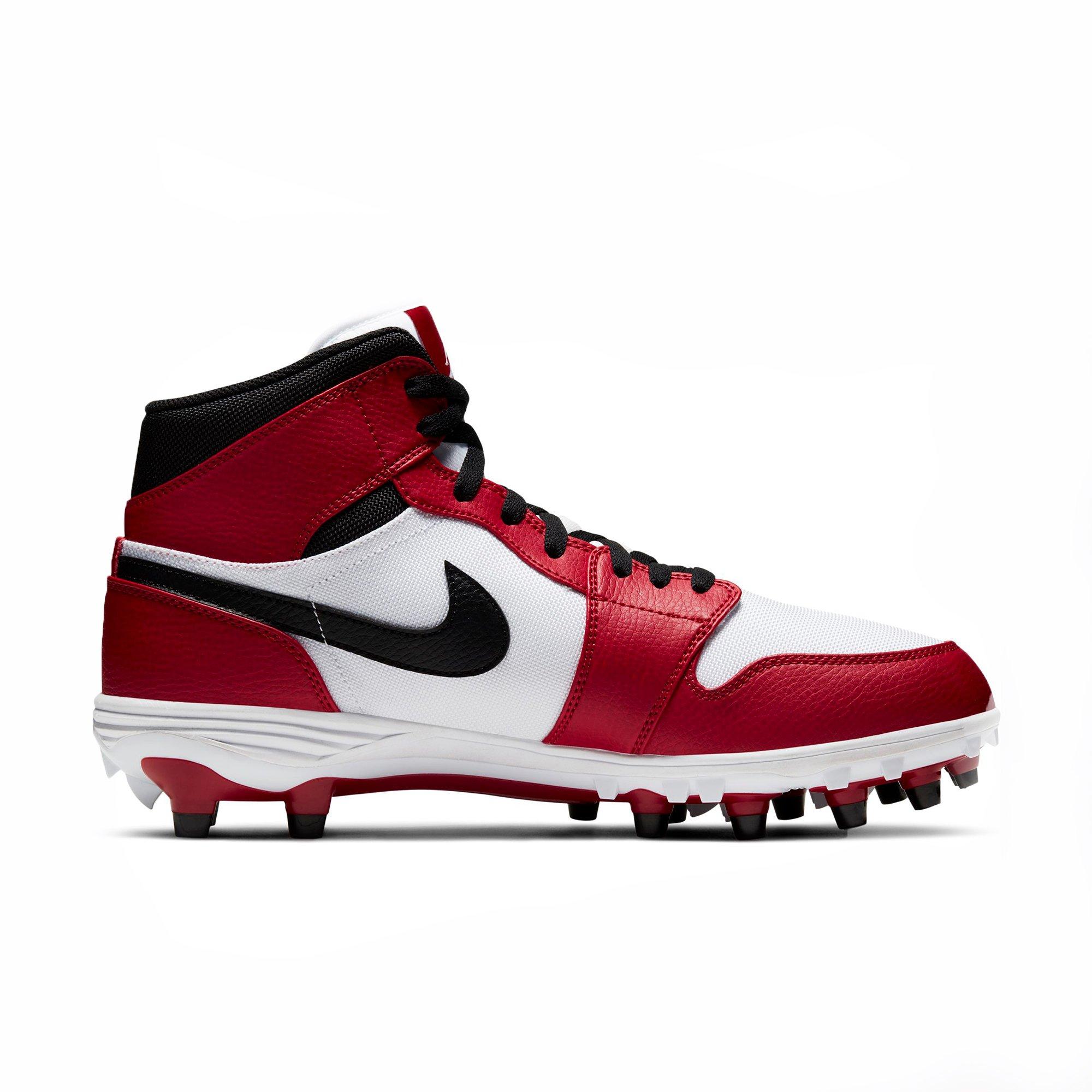 red jordan 1 cleats