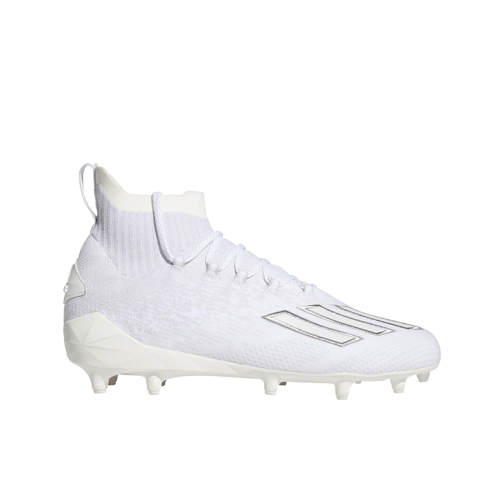 white adidas football cleats