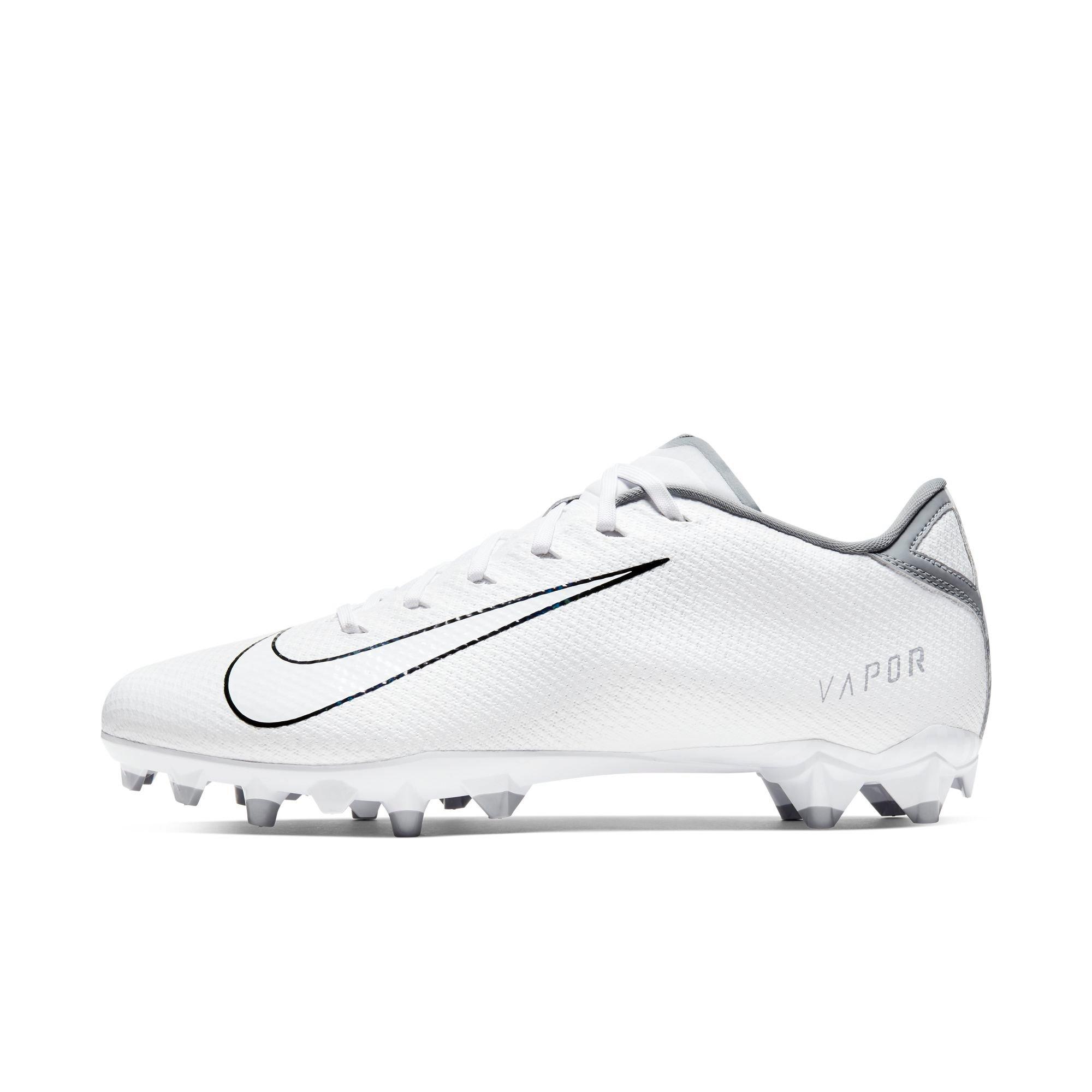 nike vapor edge team black men's football cleat