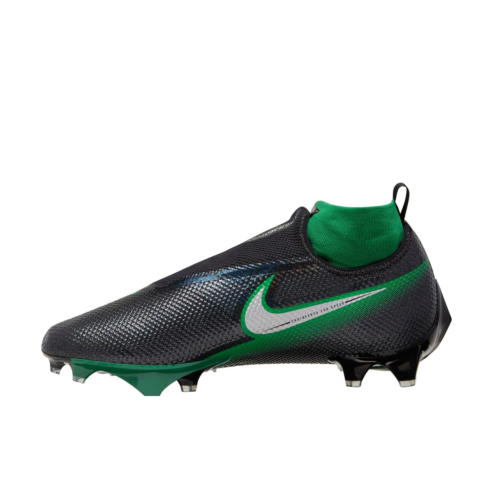 Nike Vapor Edge Pro 360 2 Volt Green Black Football Cleats Men's 9.5  FB8443-703