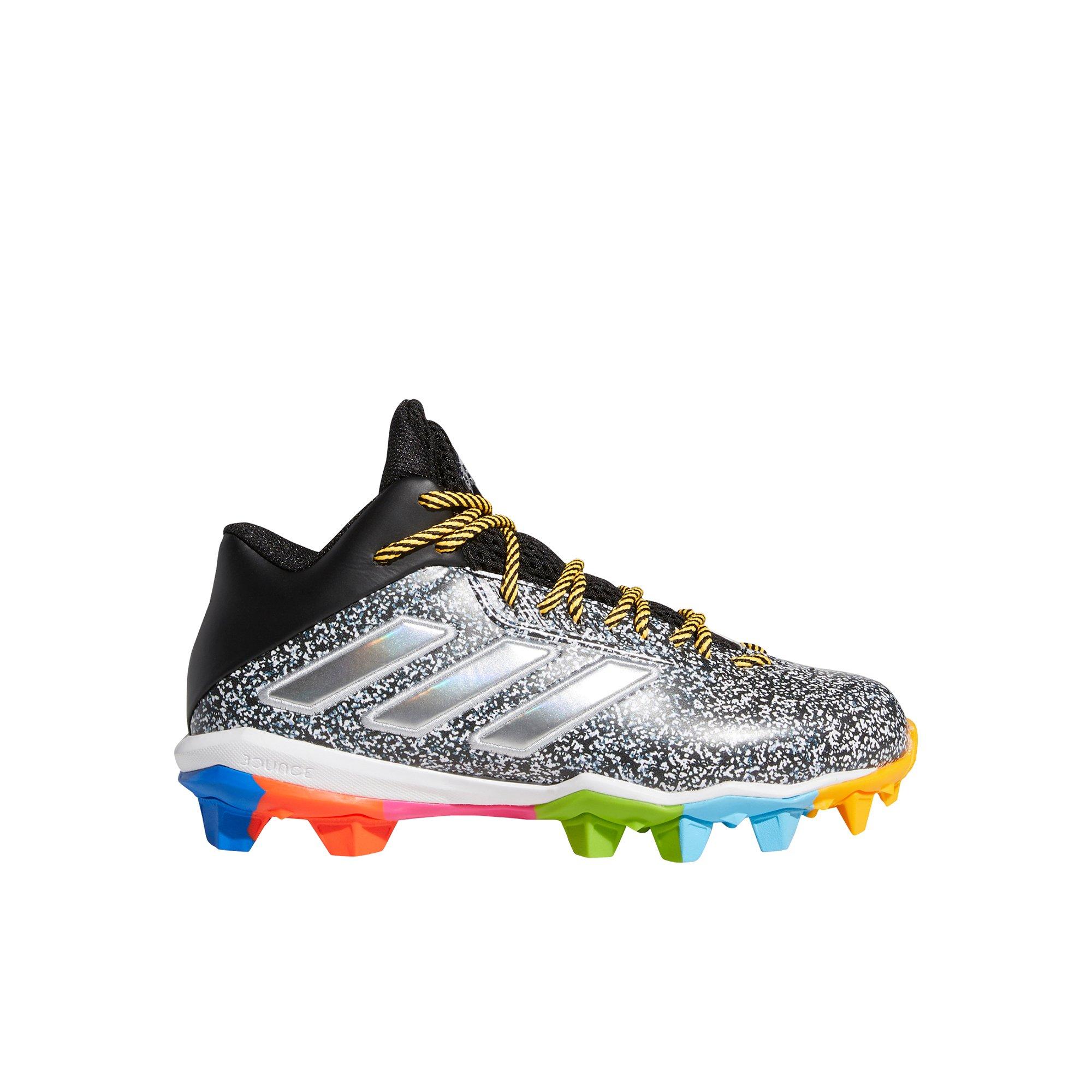 yellow youth football cleats