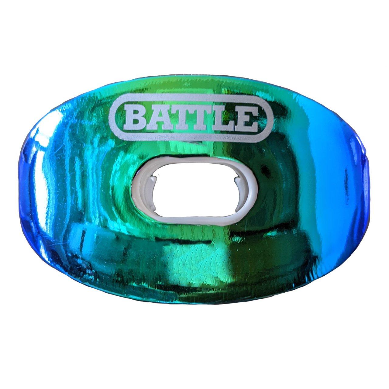 Battle Sports Iridescent Oxygen Lip Protector Mouthguard - Blue/Purple