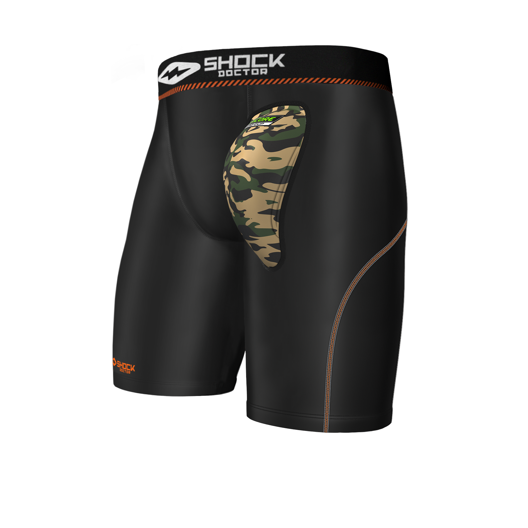 Shock Doctor Youth Compression Short and Cup - Hibbett