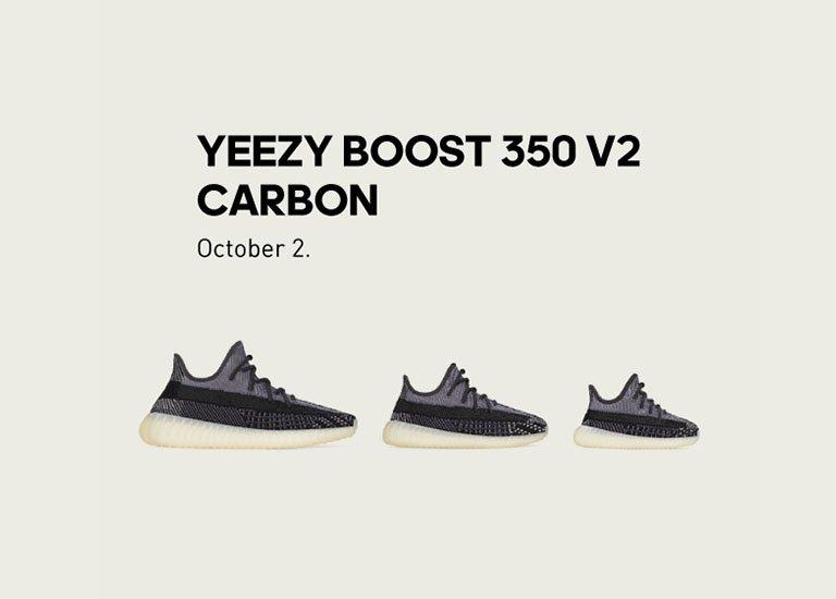 yeezy 350 carbon release