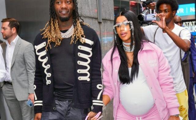 Cardi B in Pink