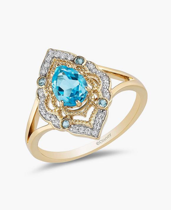 Enchanted Disney Diamond Ring Inspired By Disney Aladdin