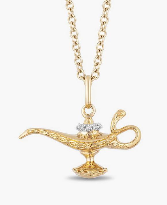 Enchanted Disney Fine Jewelry Diamond Aladdin Pendant