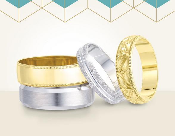 Detailed Wedding Rings - Shop Now