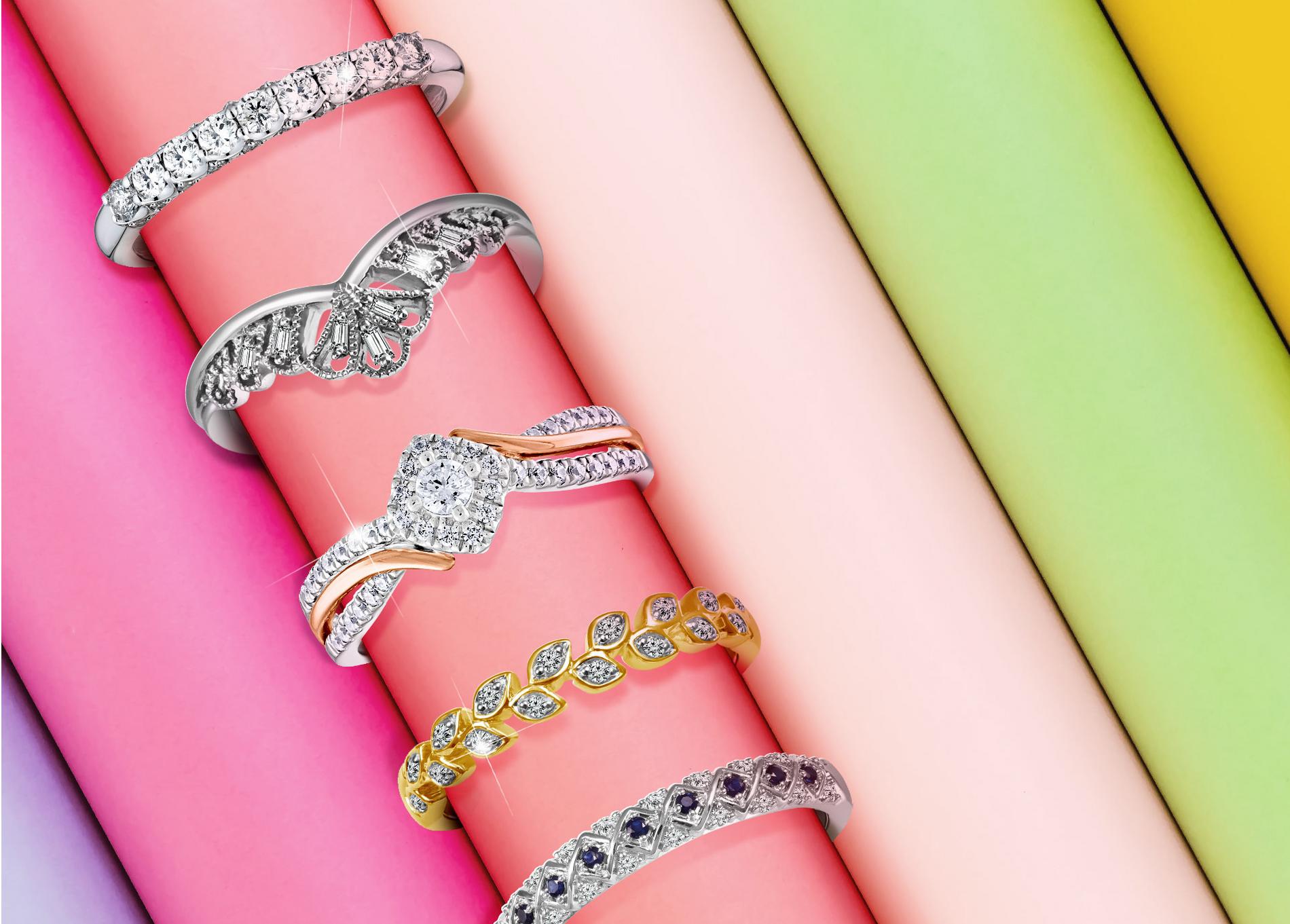 Ring stacking stackable rings