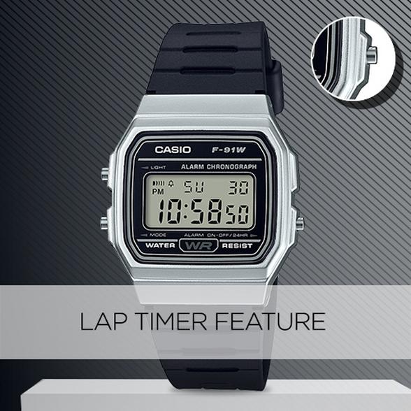 casio lap timer watches