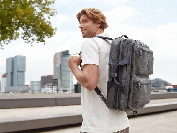 Kipling mens backpack sale