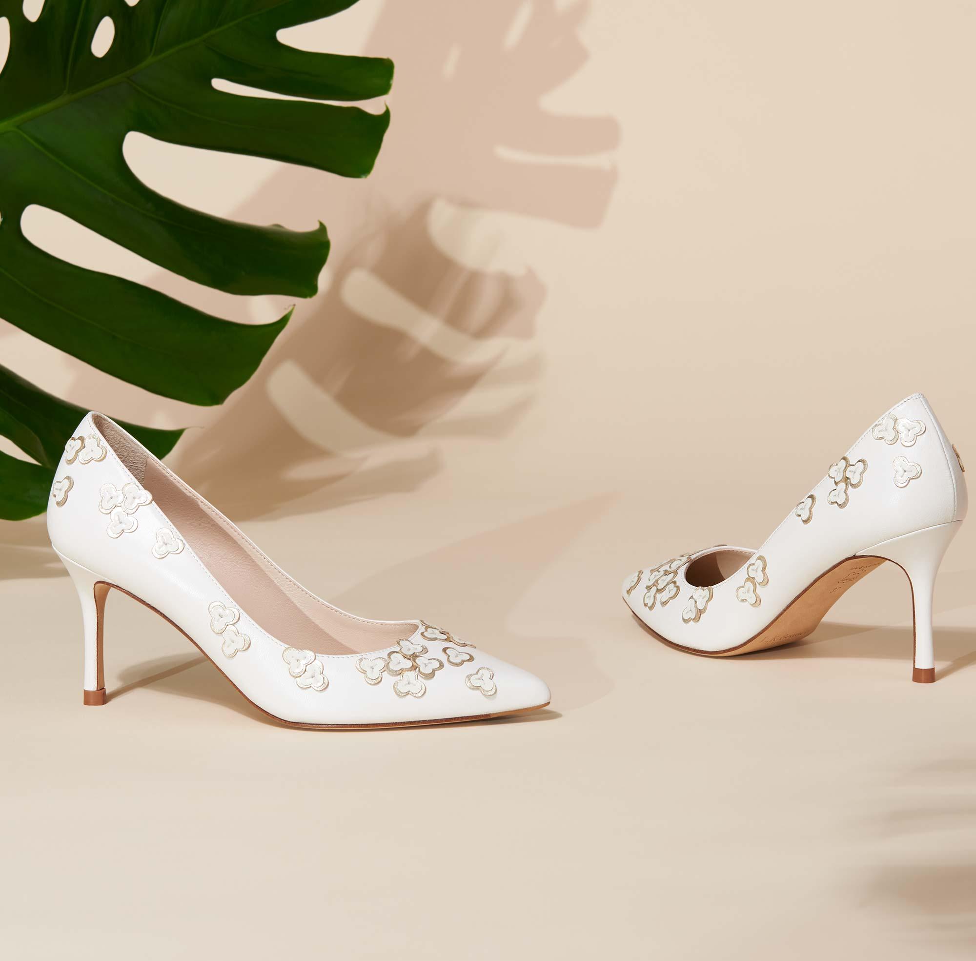 lk bennett ivory shoes