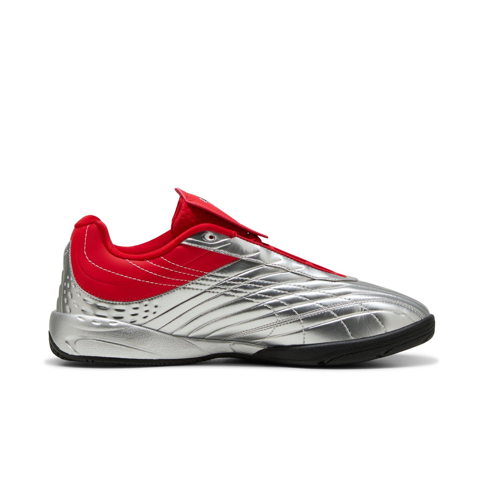 Color: SILVER/RED