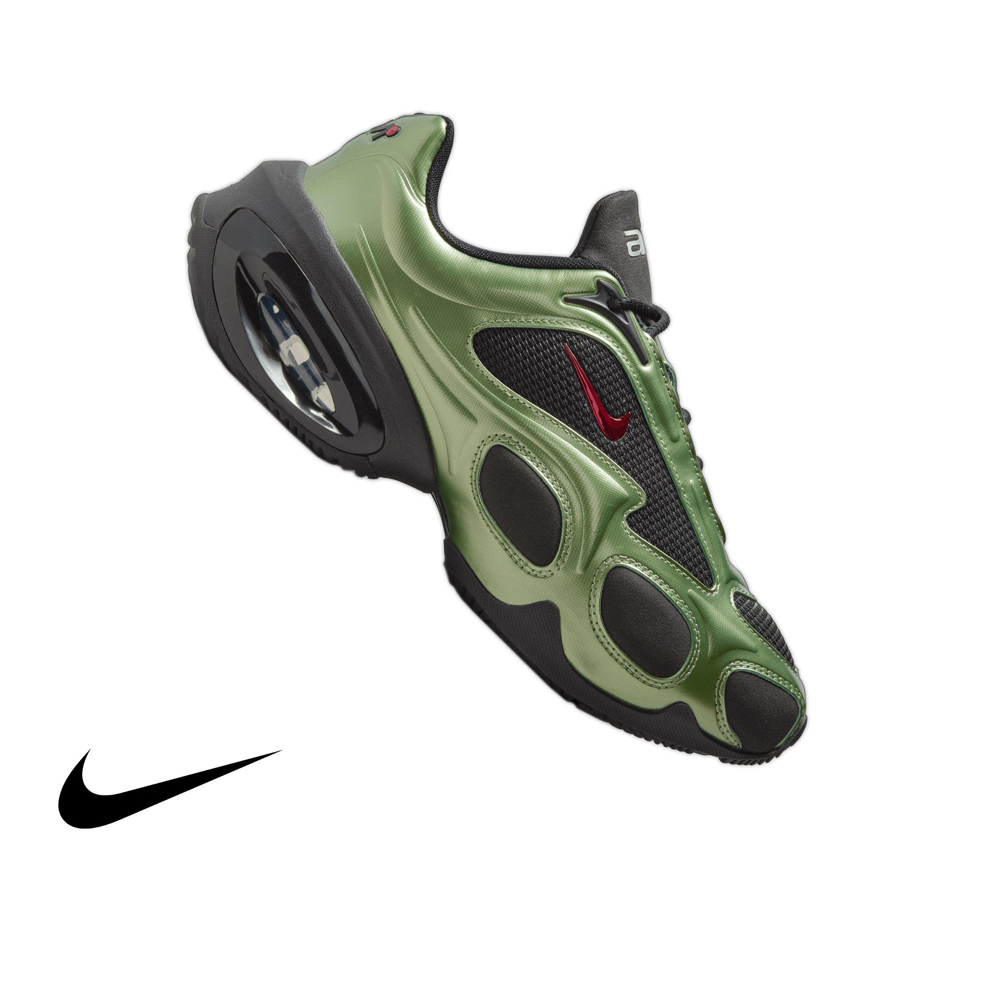 Color: BLACK/UNIVERSITY RED/OIL GREEN