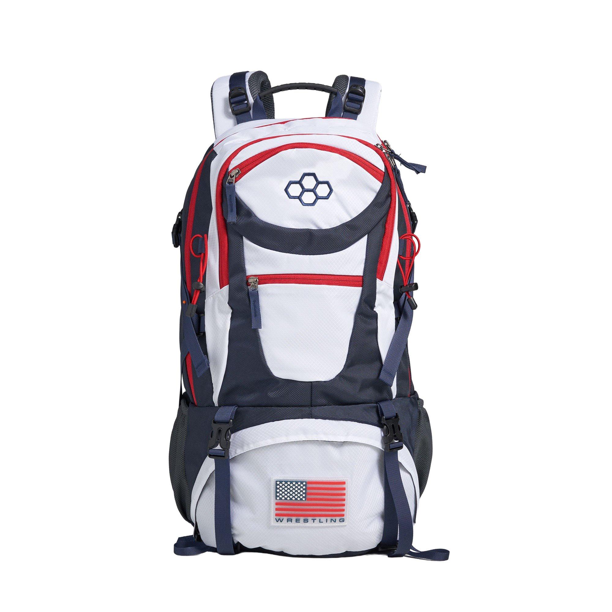 Color: WHITE/NAVY/RED