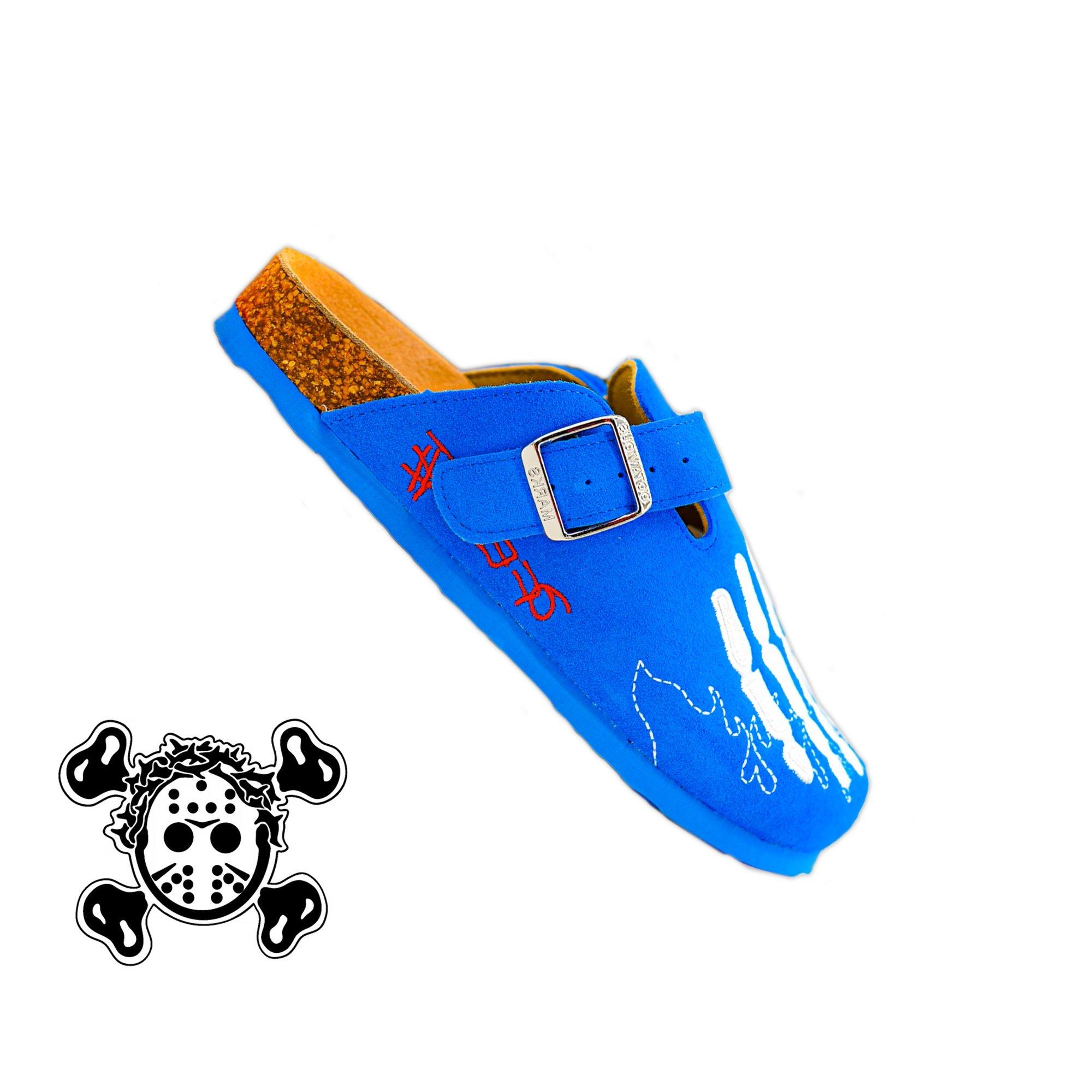 Color: BLUE/WHITE