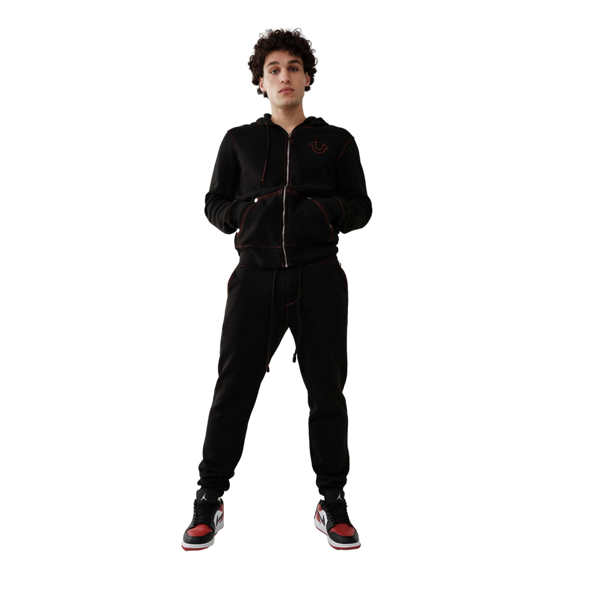 Color: BLACK/RED