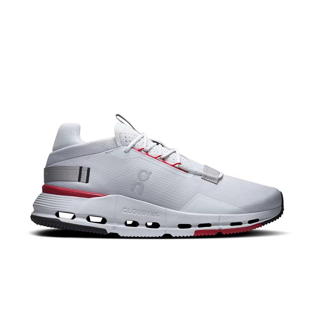 Color: GREY/RED