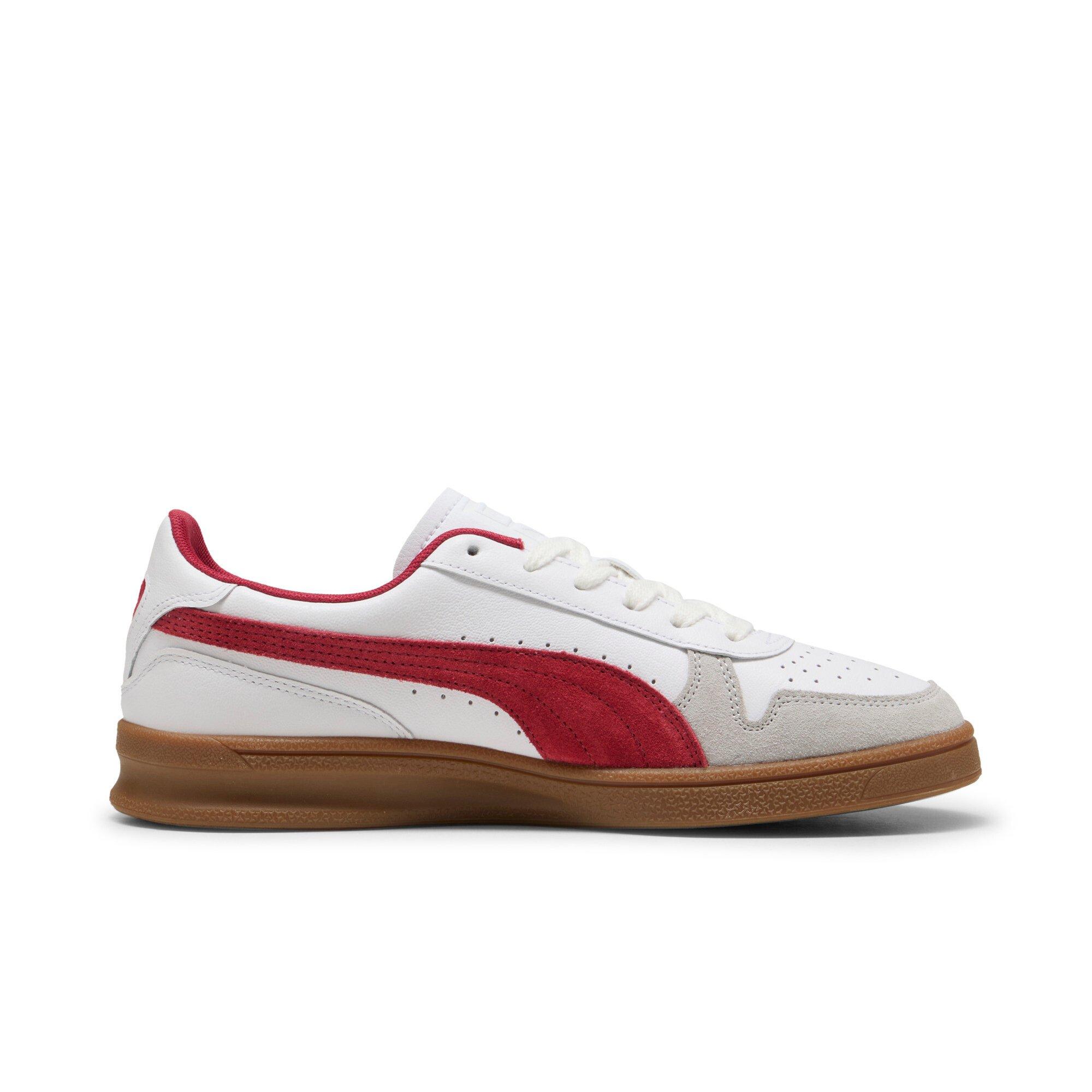 Color: WHITE/DK CRIMSON/GUM