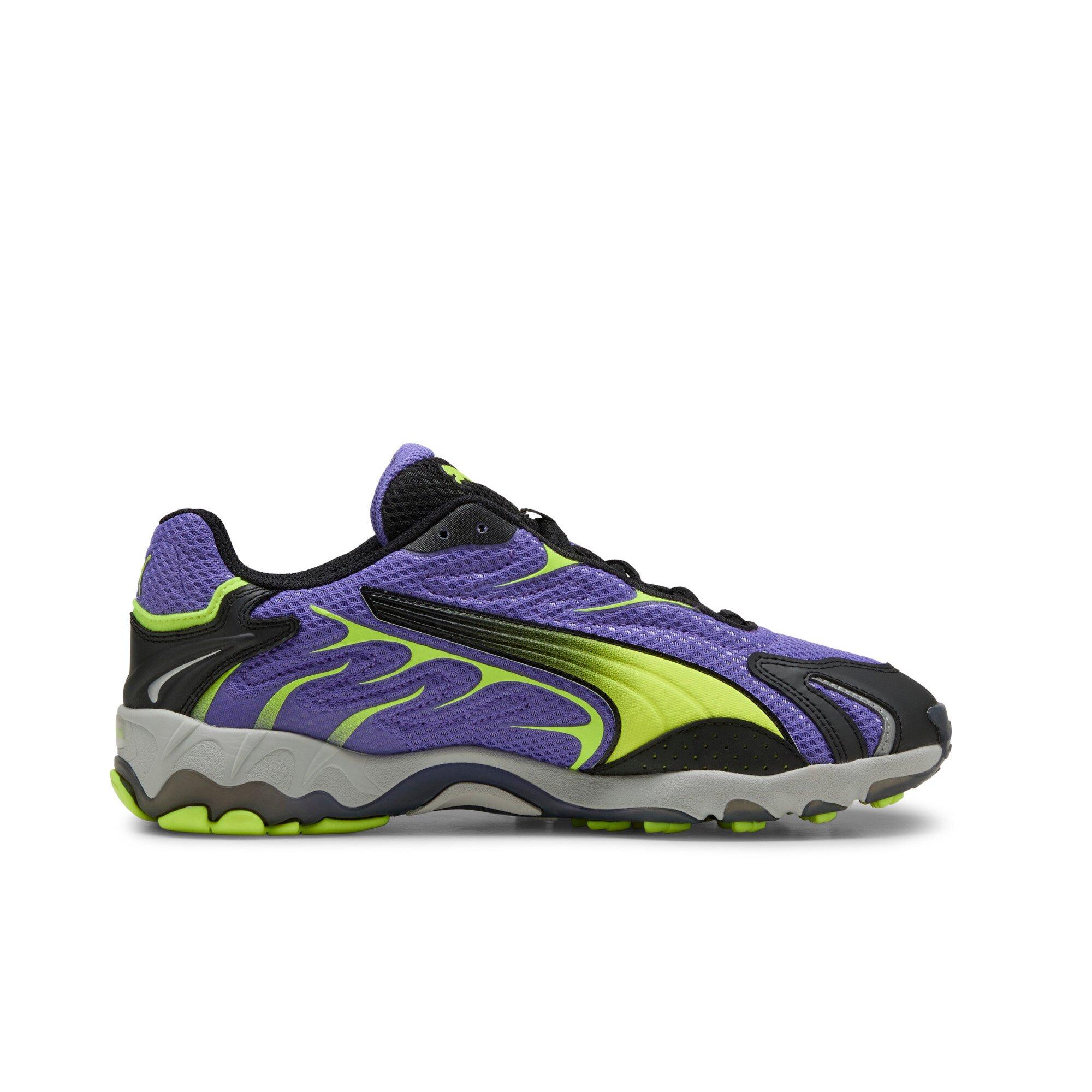 Color: PURPLE/BLACK/LIME