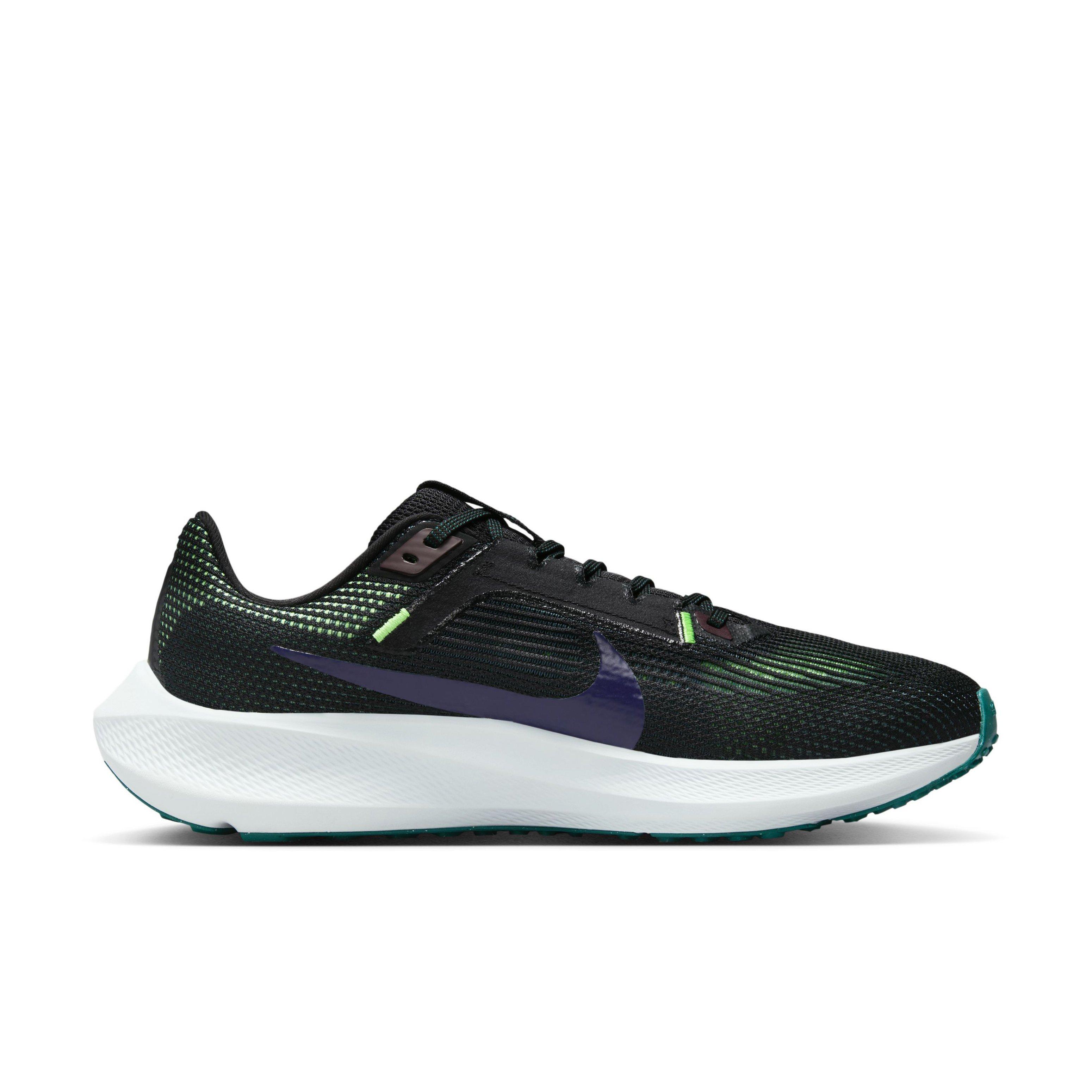 Color: BLACK/LT GREEN/NAVY