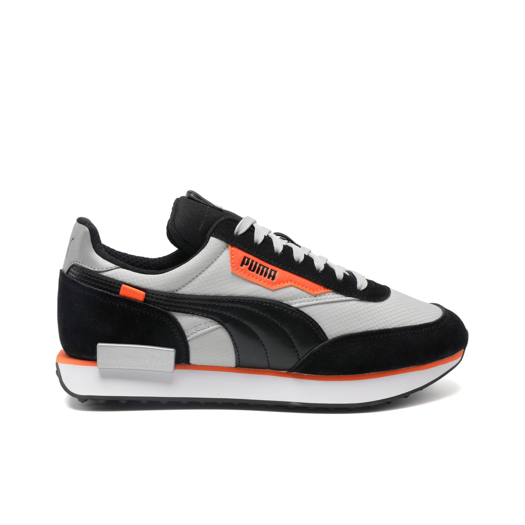 Color: SILVER/BLACK/ORANGE