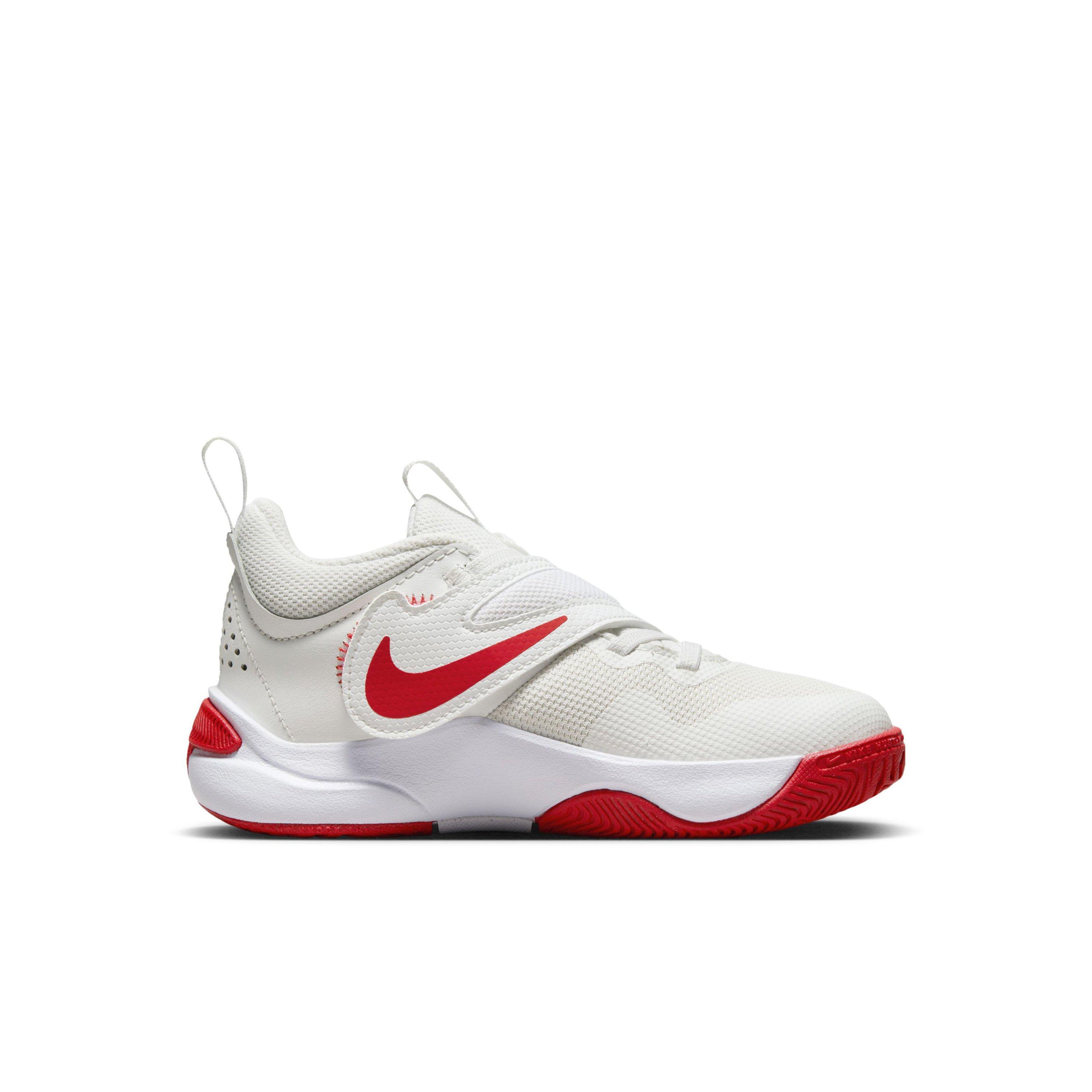 Color: WHITE/WHITE/RED