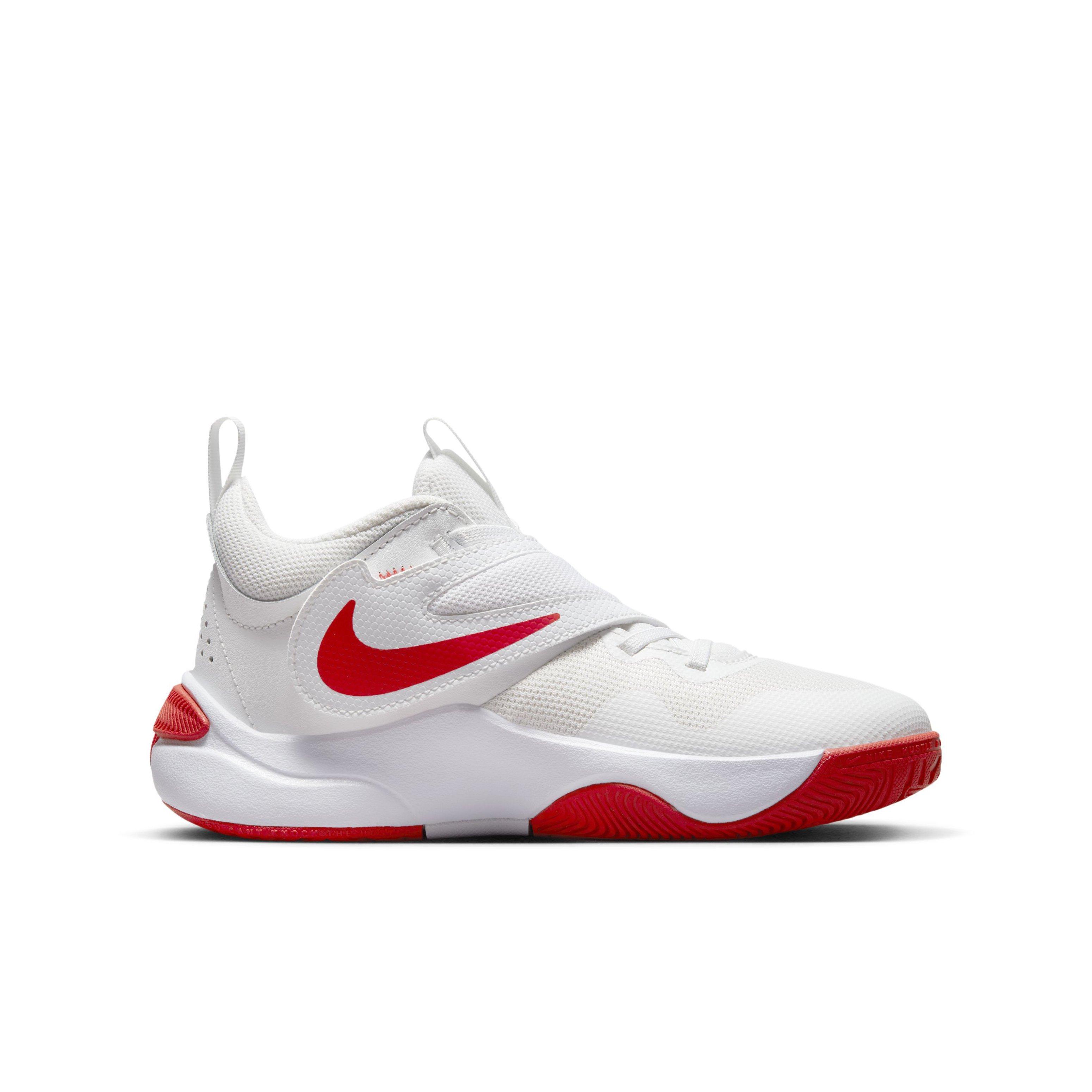 Color: WHITE/WHITE/RED