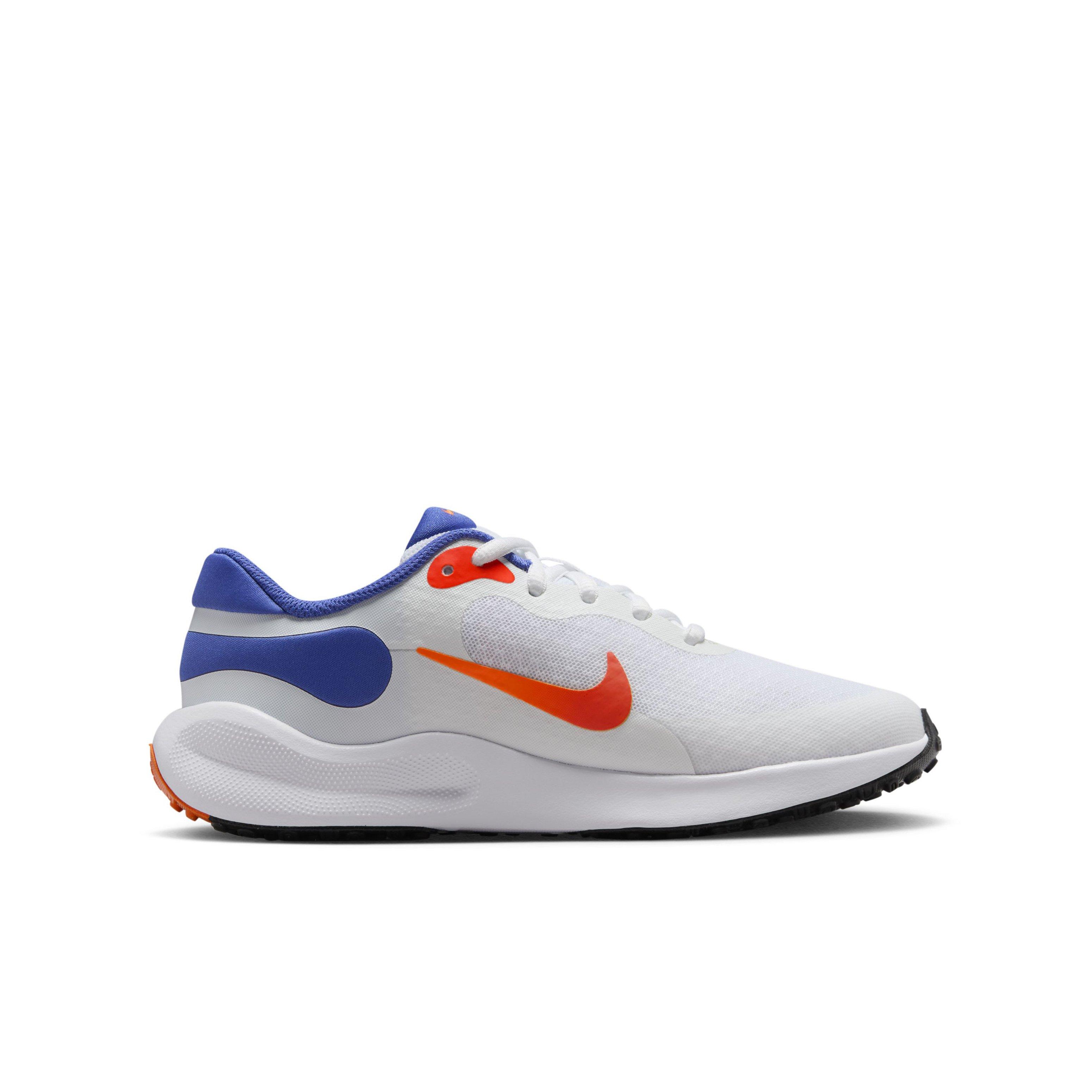 Color: WHITE/BLUE/ORANGE/ORANGE