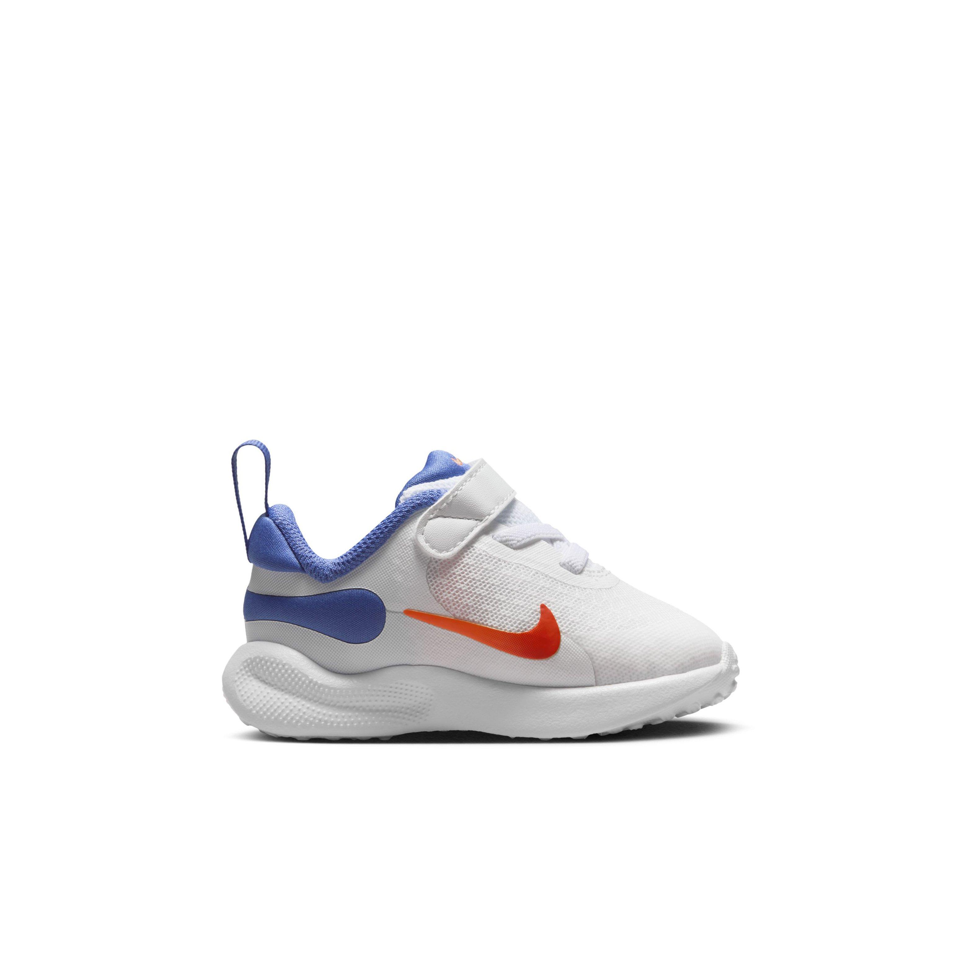 Color: WHITE/BLUE/ORANGE/ORANGE