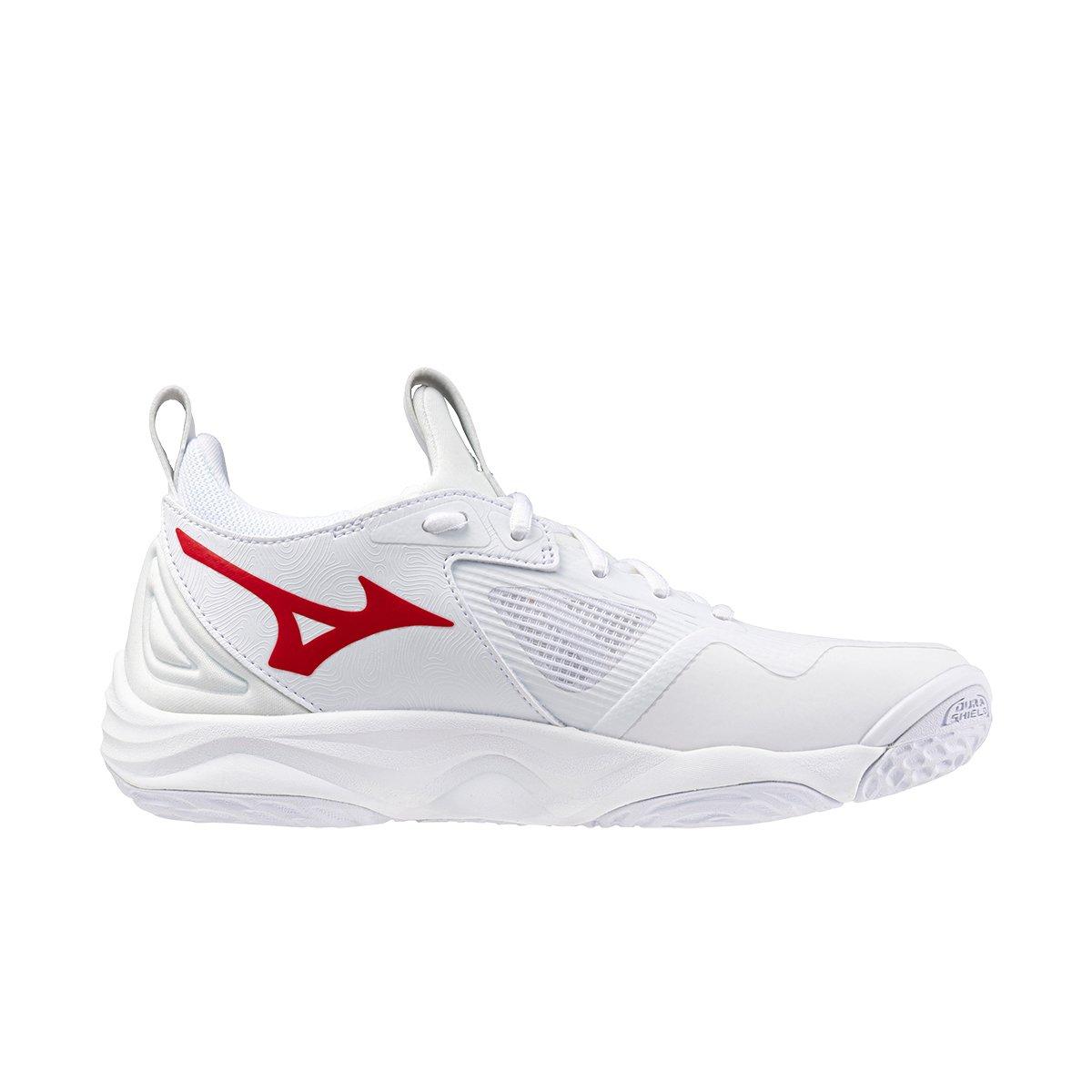 Color: WHITE/RED