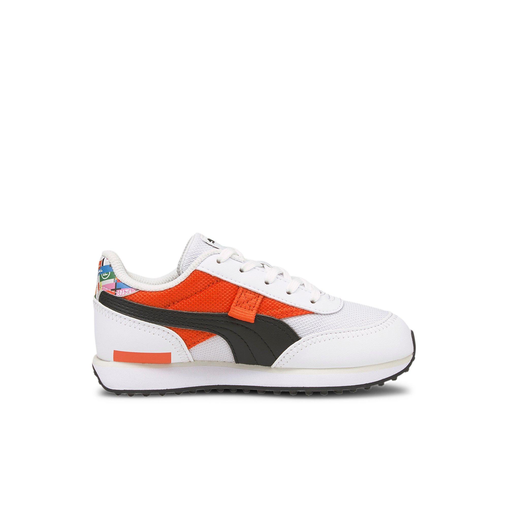 Color: WHITE/BLACK/ORANGE