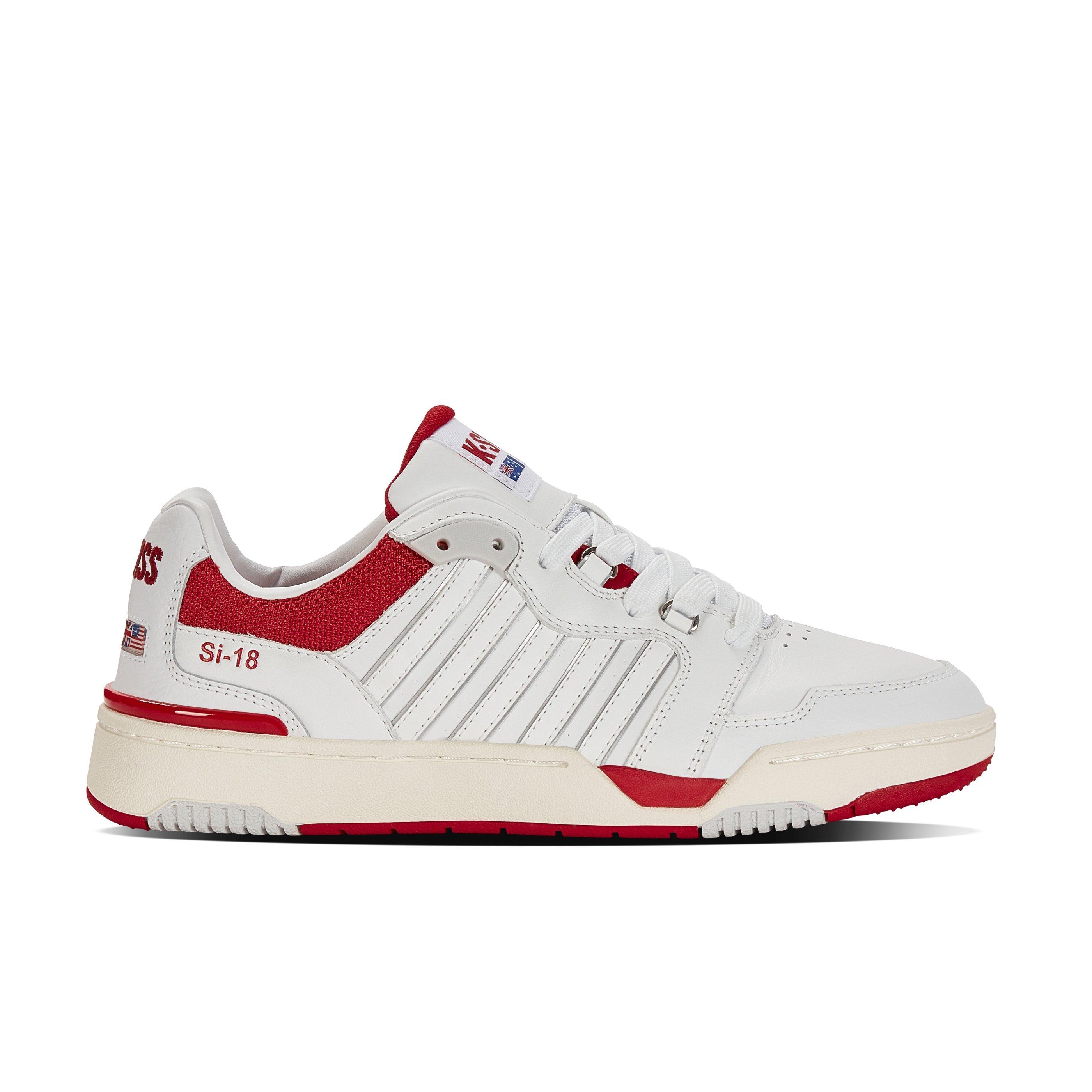 Color: WHITE/RED