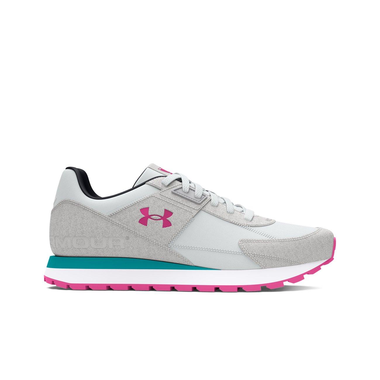 Color: GREY/TEAL/PINK