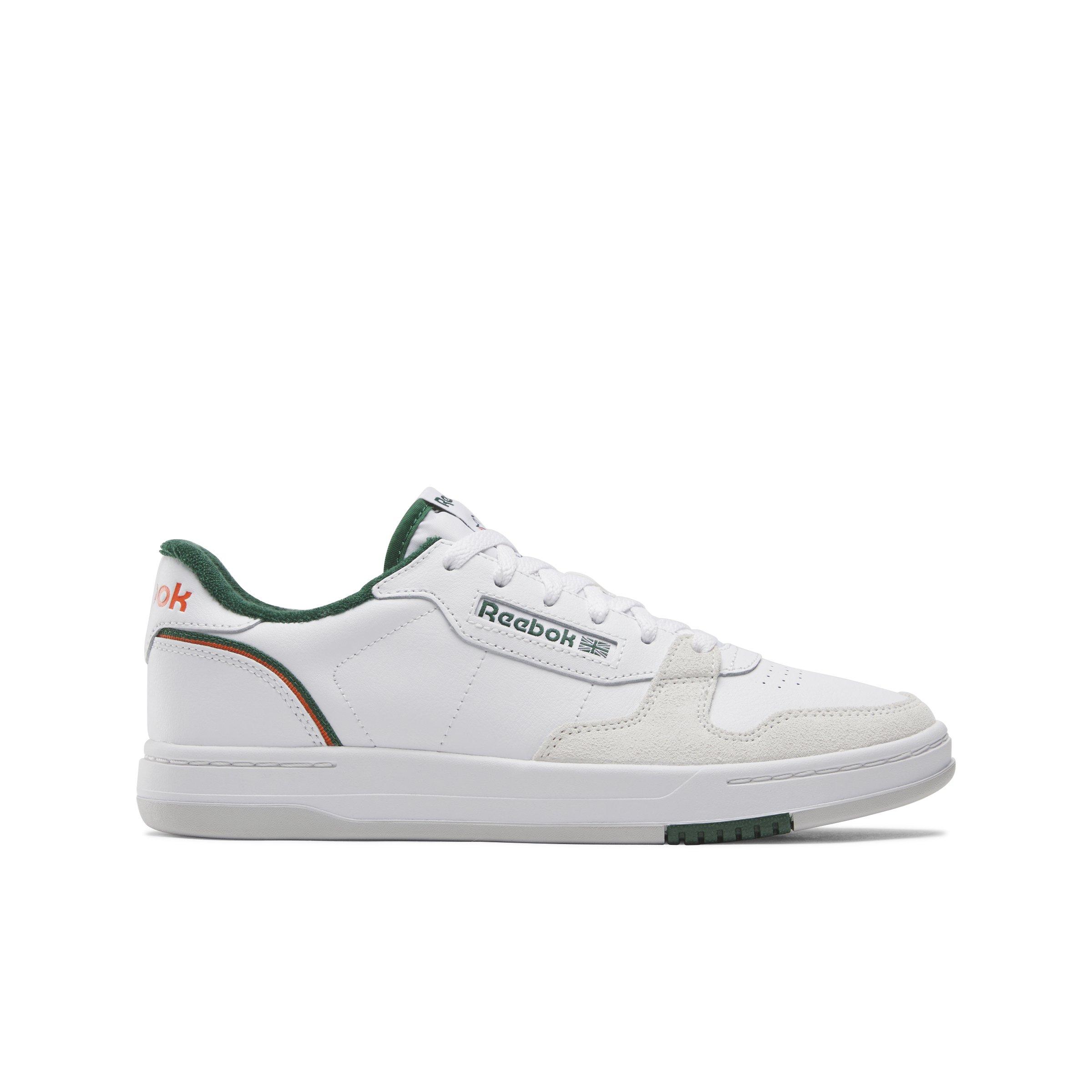 Color: WHITE/WHITE/DK GREEN