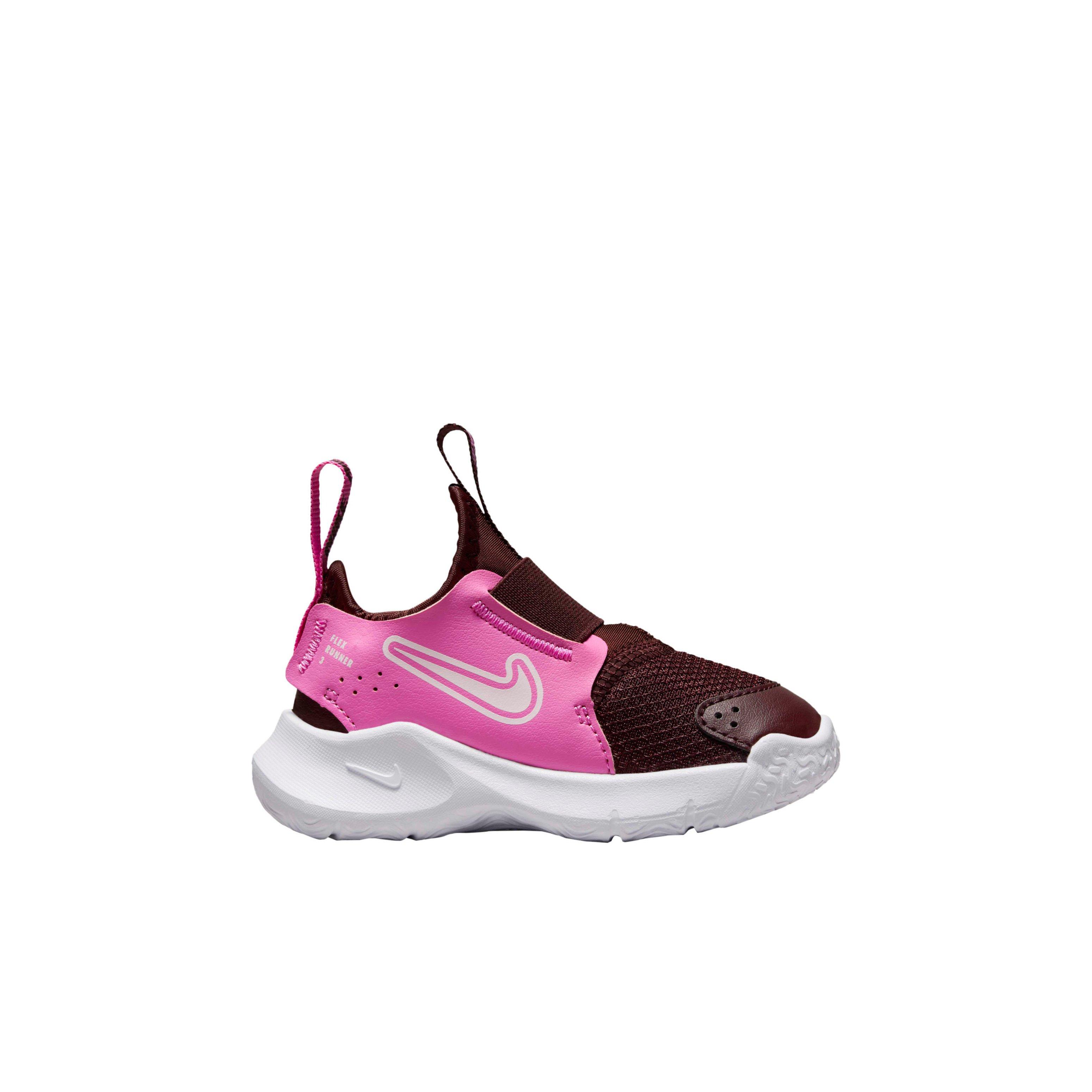 Color: BURGUNDY/PINK/WHITE