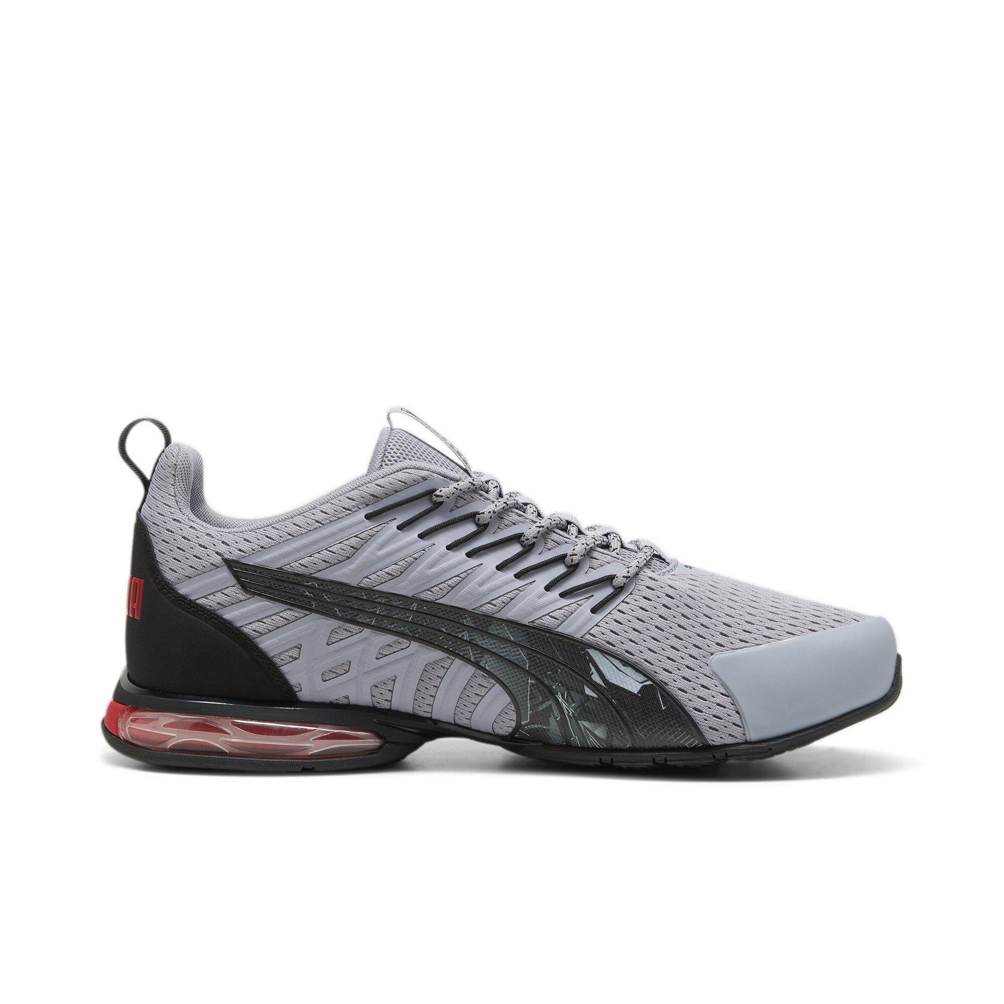 Color: GREY/BLACK/RED