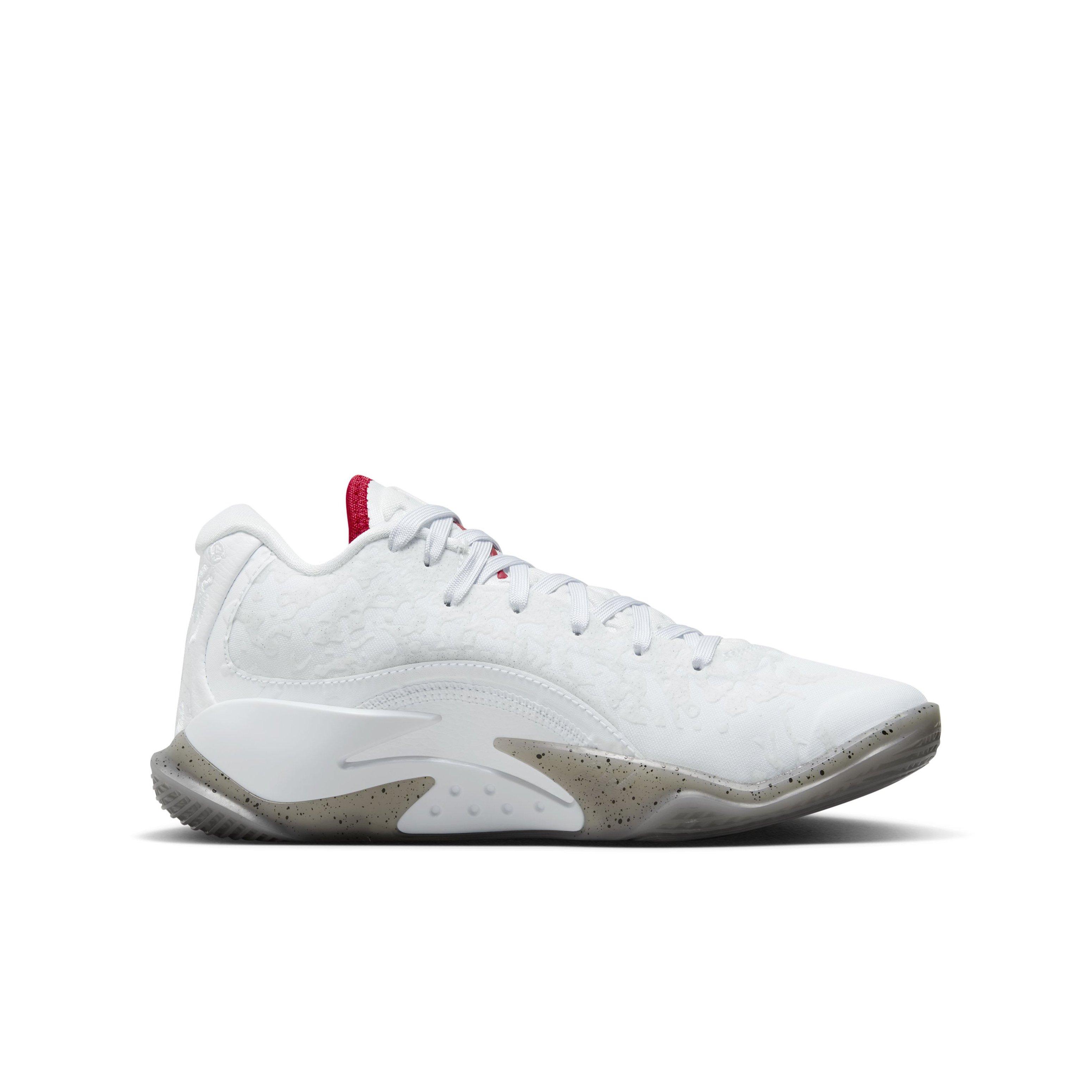 Color: WHITE/GREY/PLATINUM/RED