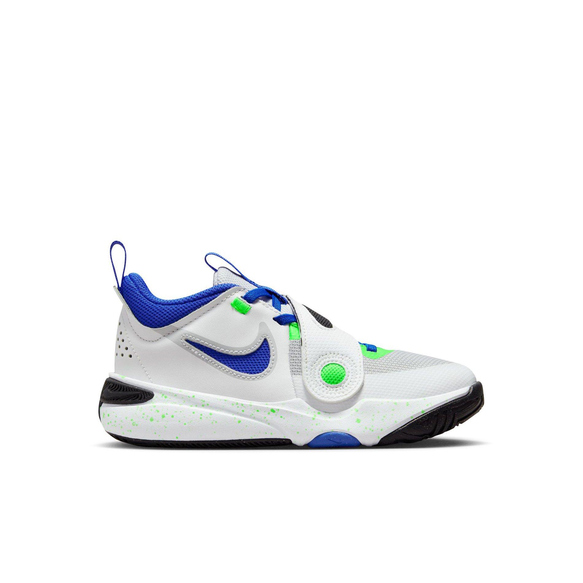 Color: WHITE/PLATINUM/GREEN/BLUE